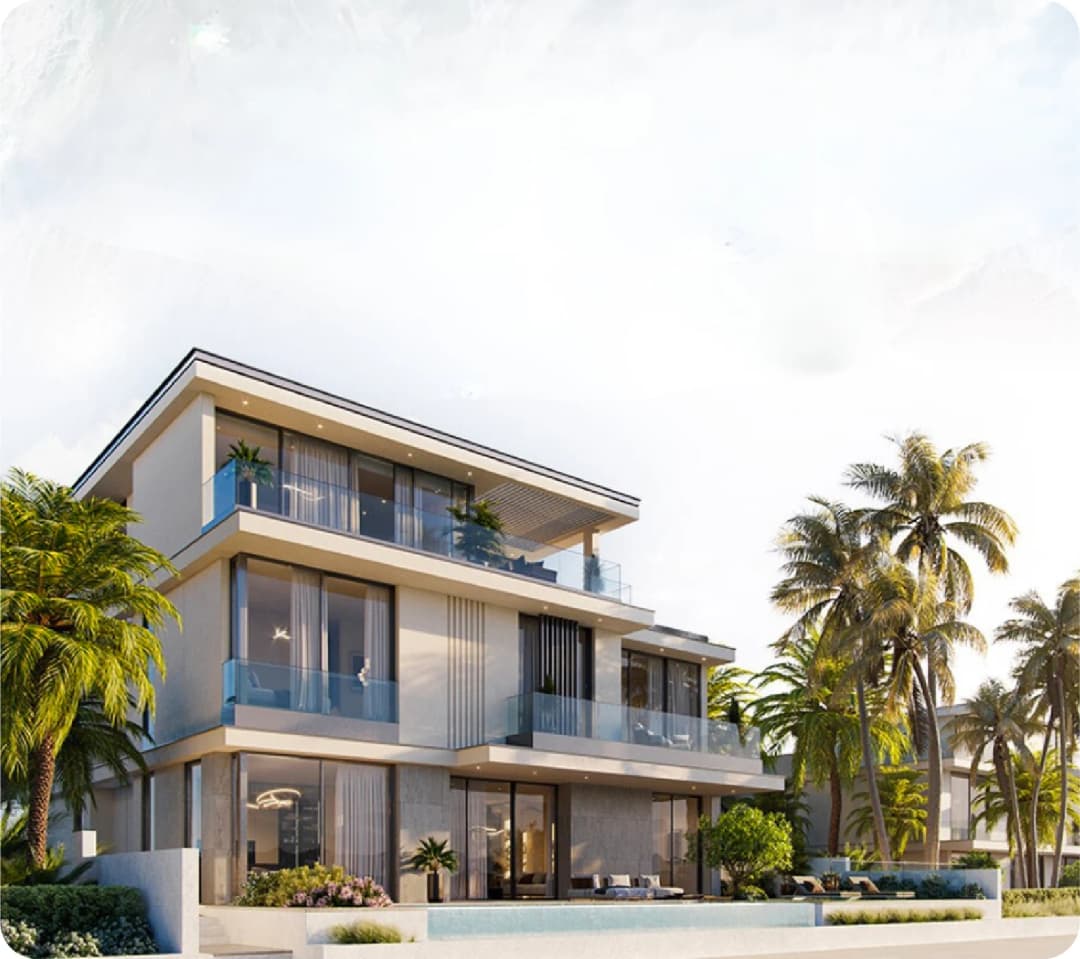 Overhead view of ORLA Dorchester Collection resort