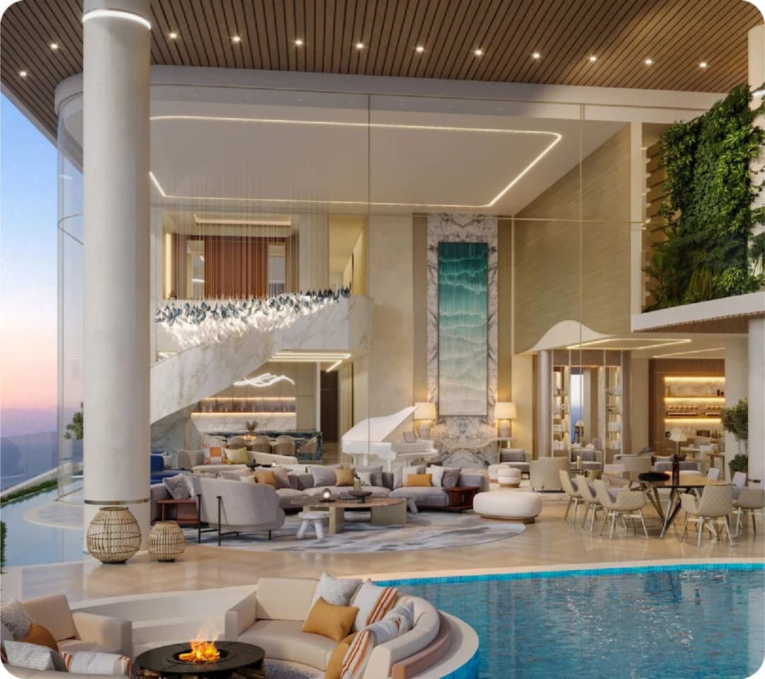 Overview of the luxurious ORLA beachfront residences