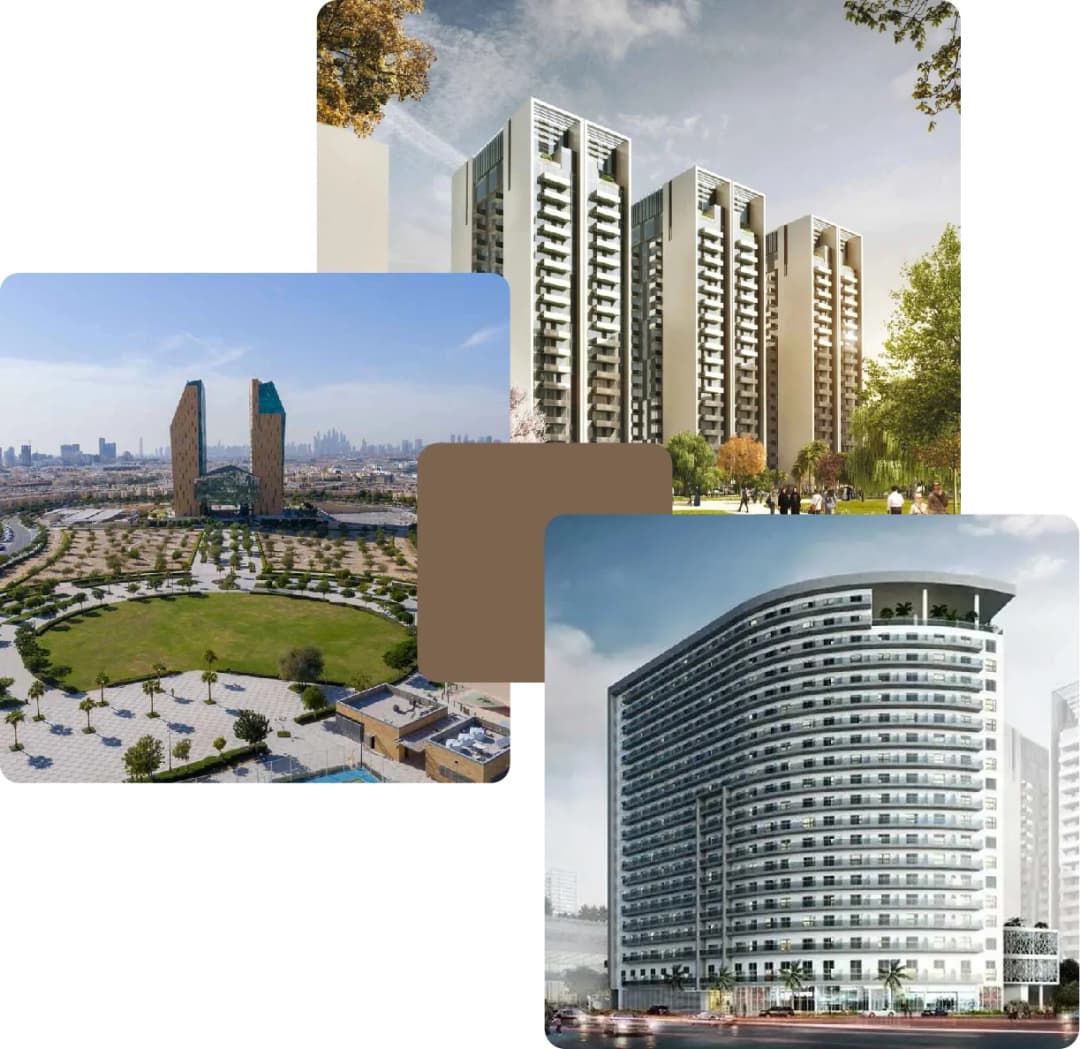 Skyscrapers and modern cityscapes