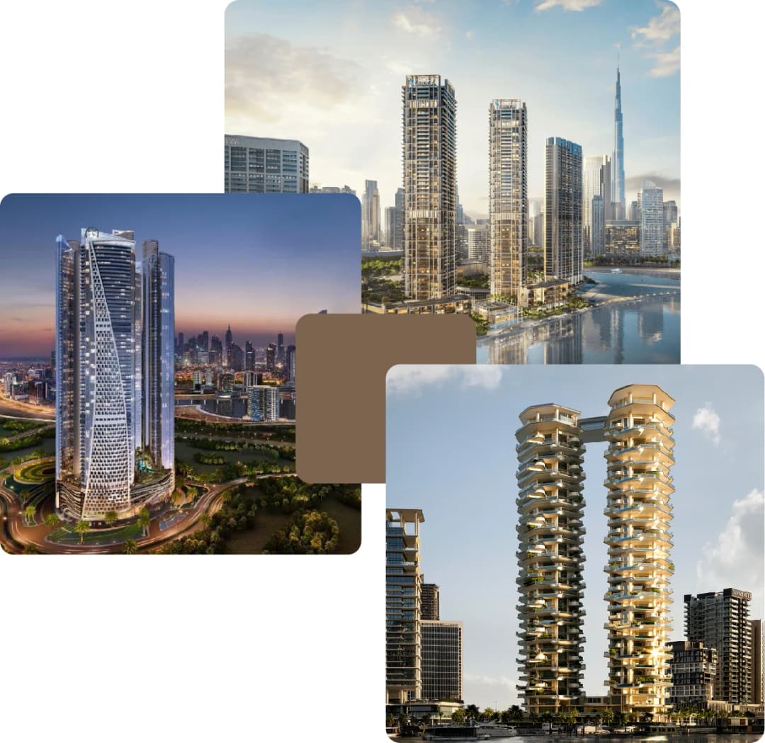 Iconic skyscrapers and modern architecture in UAE