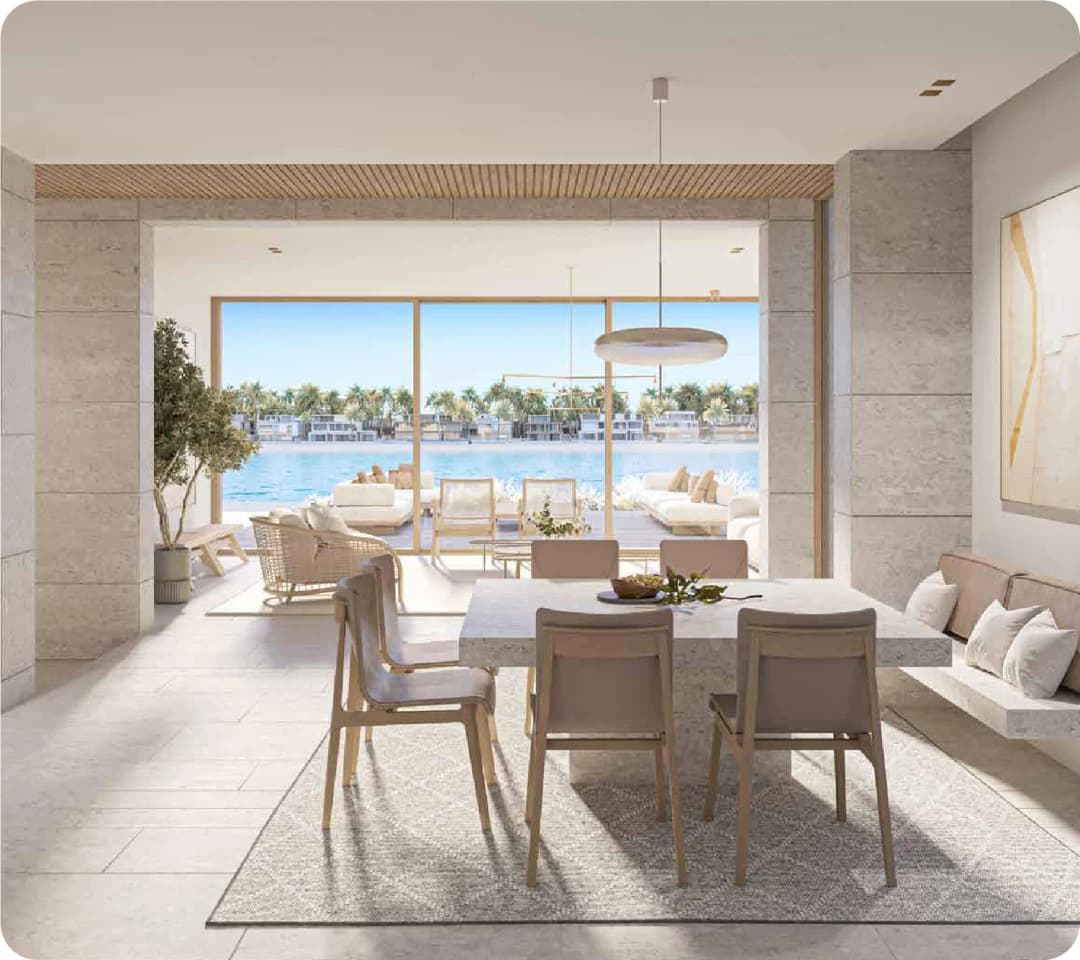 Luxury pool area with lounge chairs and greenery
