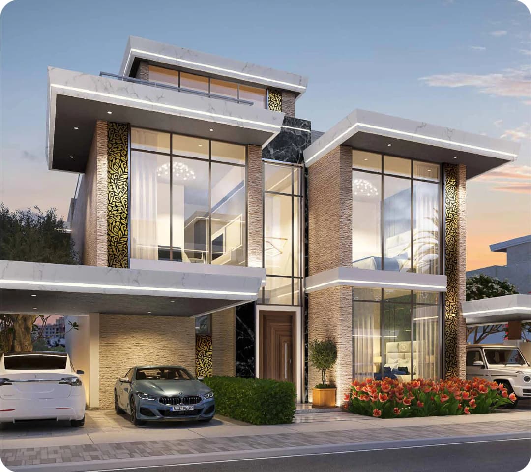 Luxurious outdoor pool with scenic view and seating