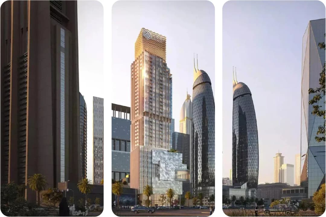 أبراج ناطحات سحاب فاخرة بتصاميم معمارية فريدة