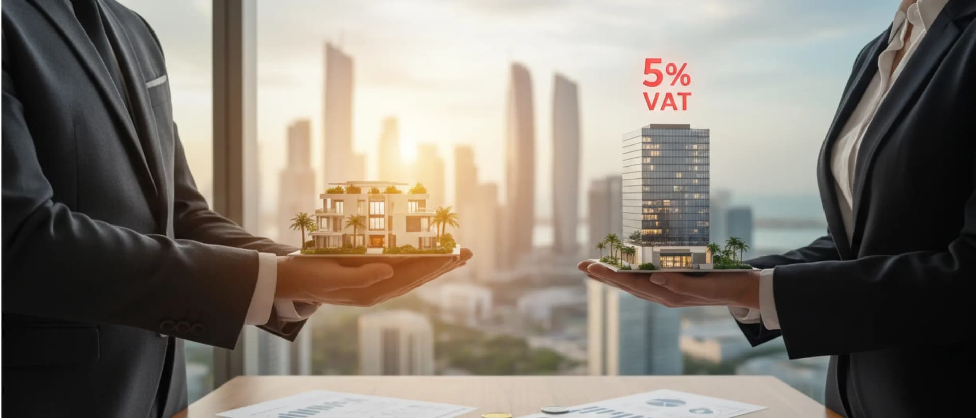 Residential vs commercial property with 5% VAT