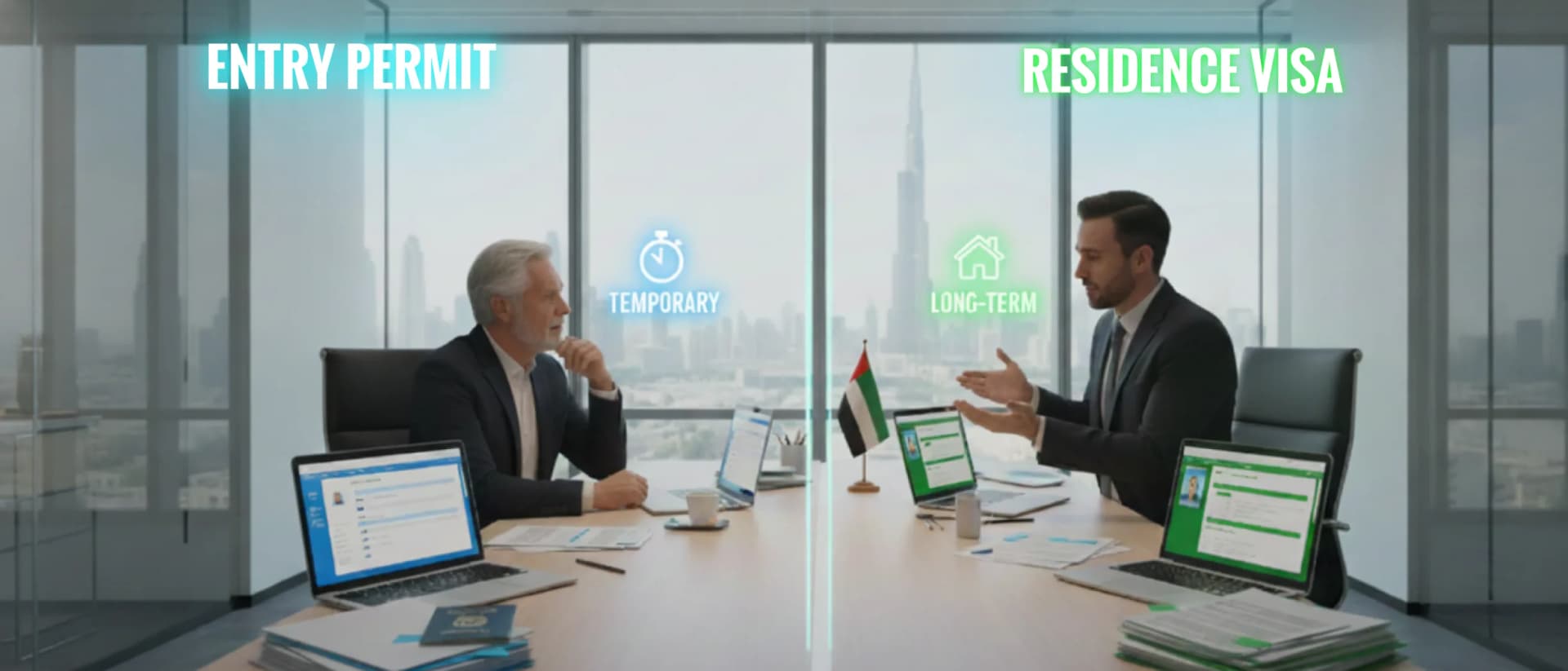 Entry Permit vs Residence Visa Dubai 2026: What’s the Difference?