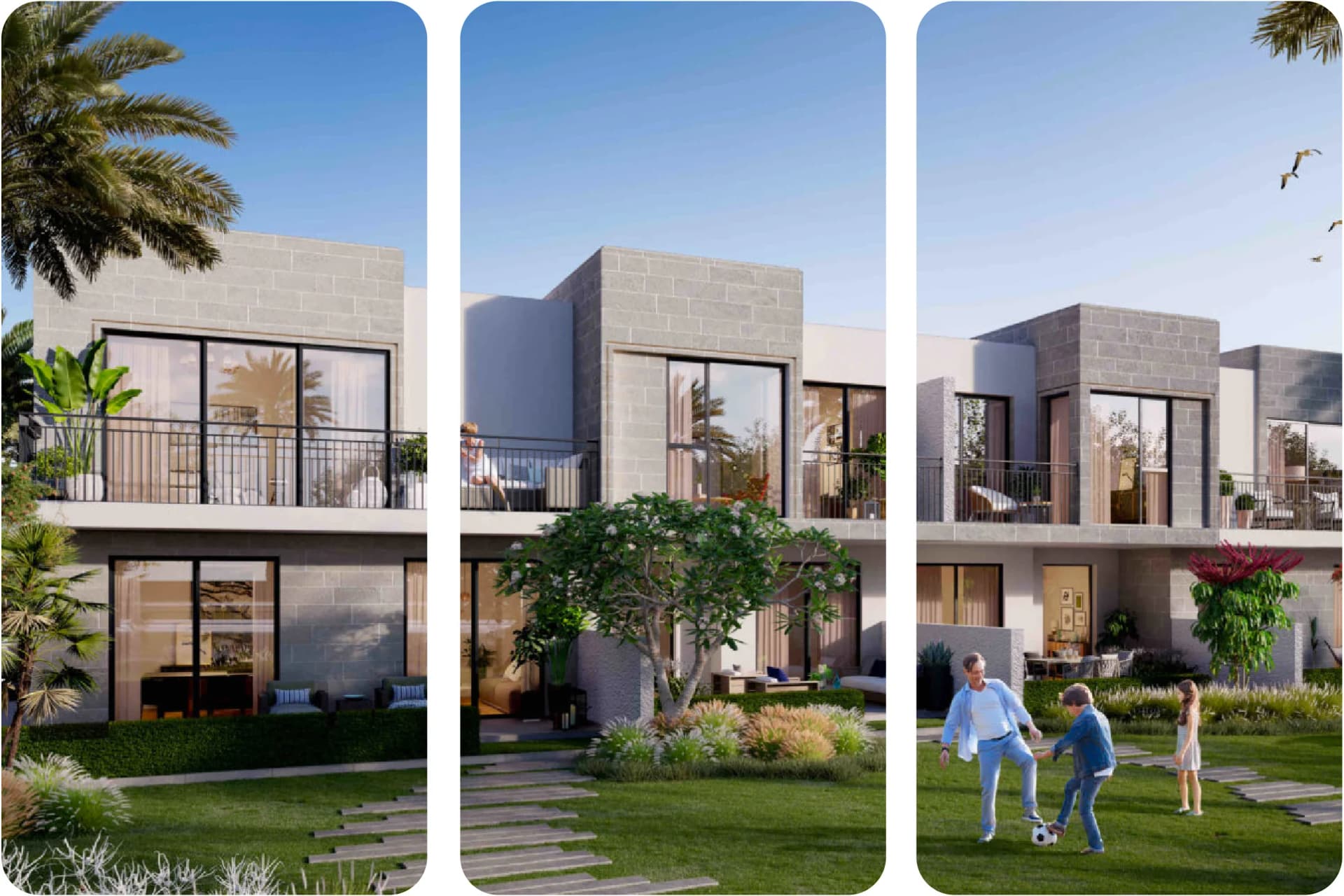 Stylish villas at The Legends, Dubai