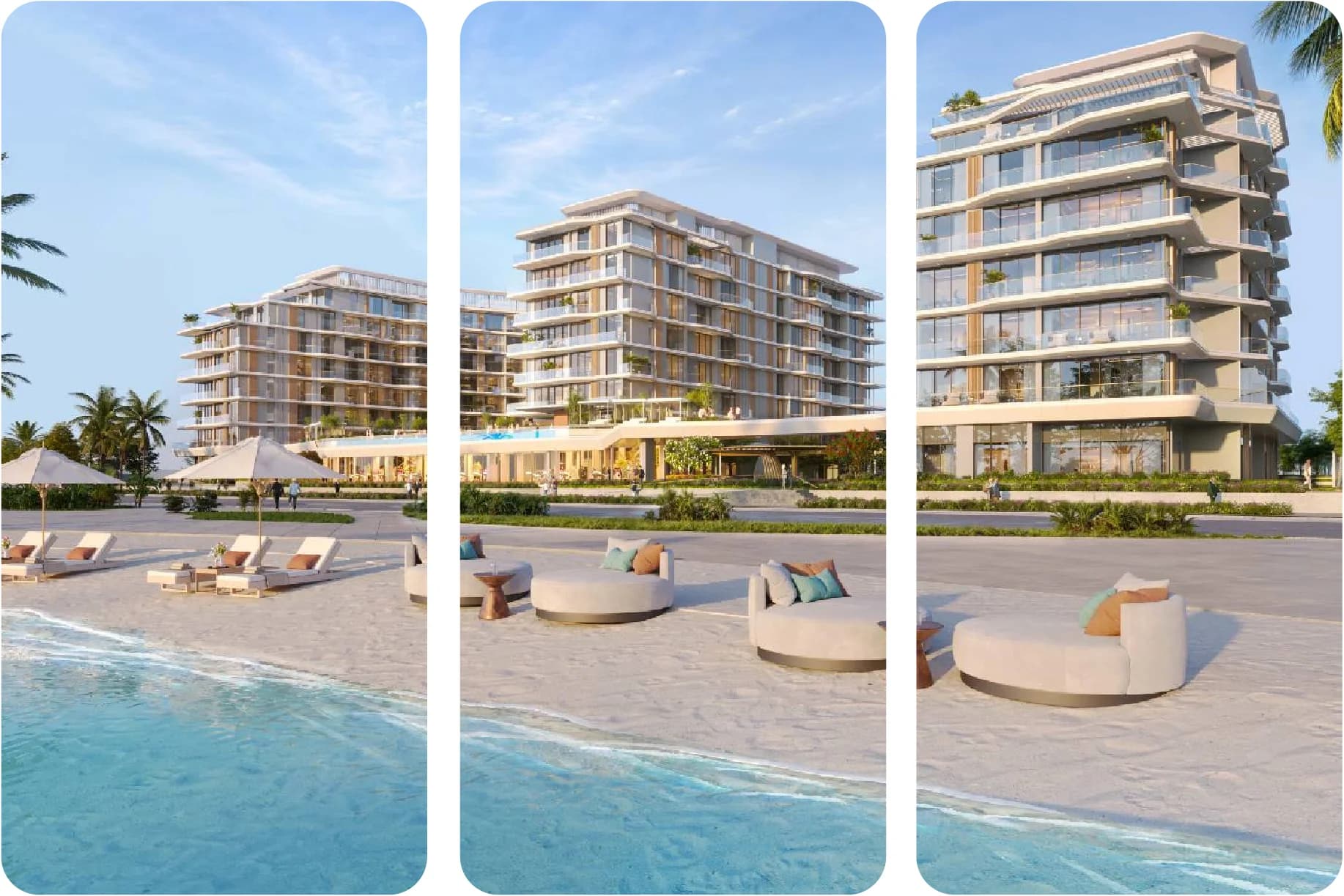 مبنى سكني فاخر حديث بتصميم فريد