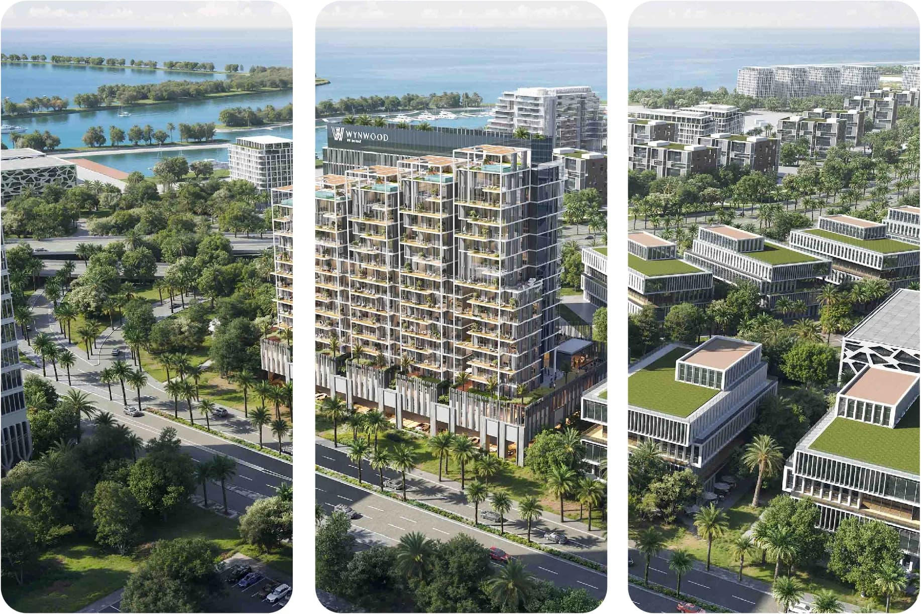 مبنى سكني فاخر حديث بتصميم فريد