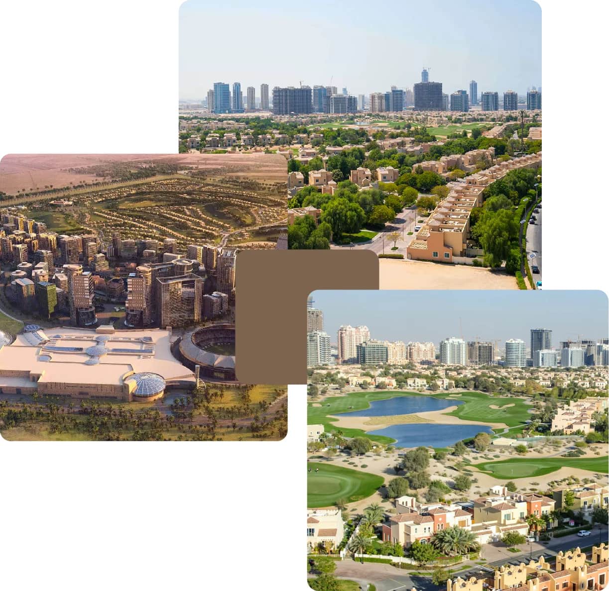 Scenic parks and family spaces with lush greenery
