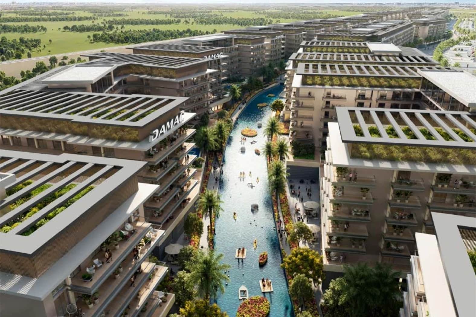Elegant waterfront villas in DAMAC Riverside community