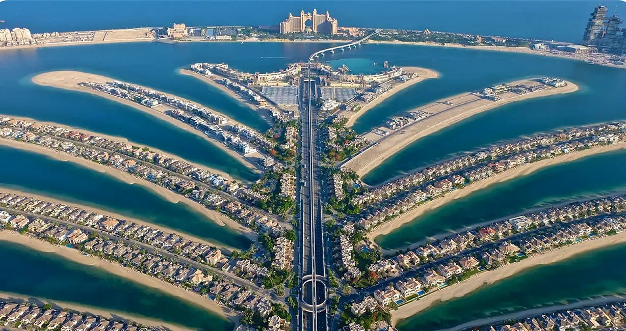 Palm Jumeirah community in Dubai
