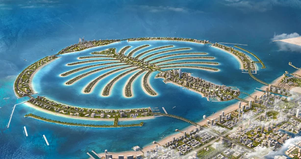 Palm Jebel Ali community in Dubai