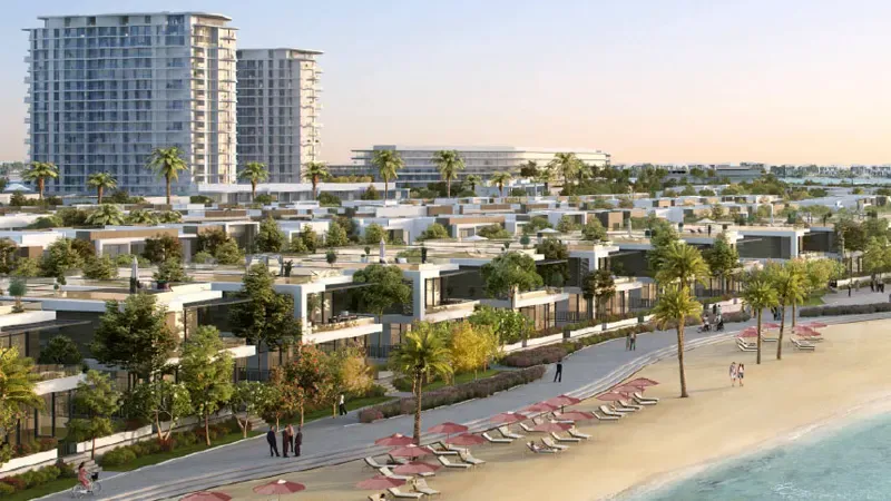 Beachfront Houses with Skyline View in Marbella Villas at Hayat Island Dubai