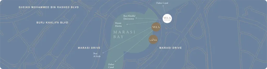 masterplan for Vela Viento Residences