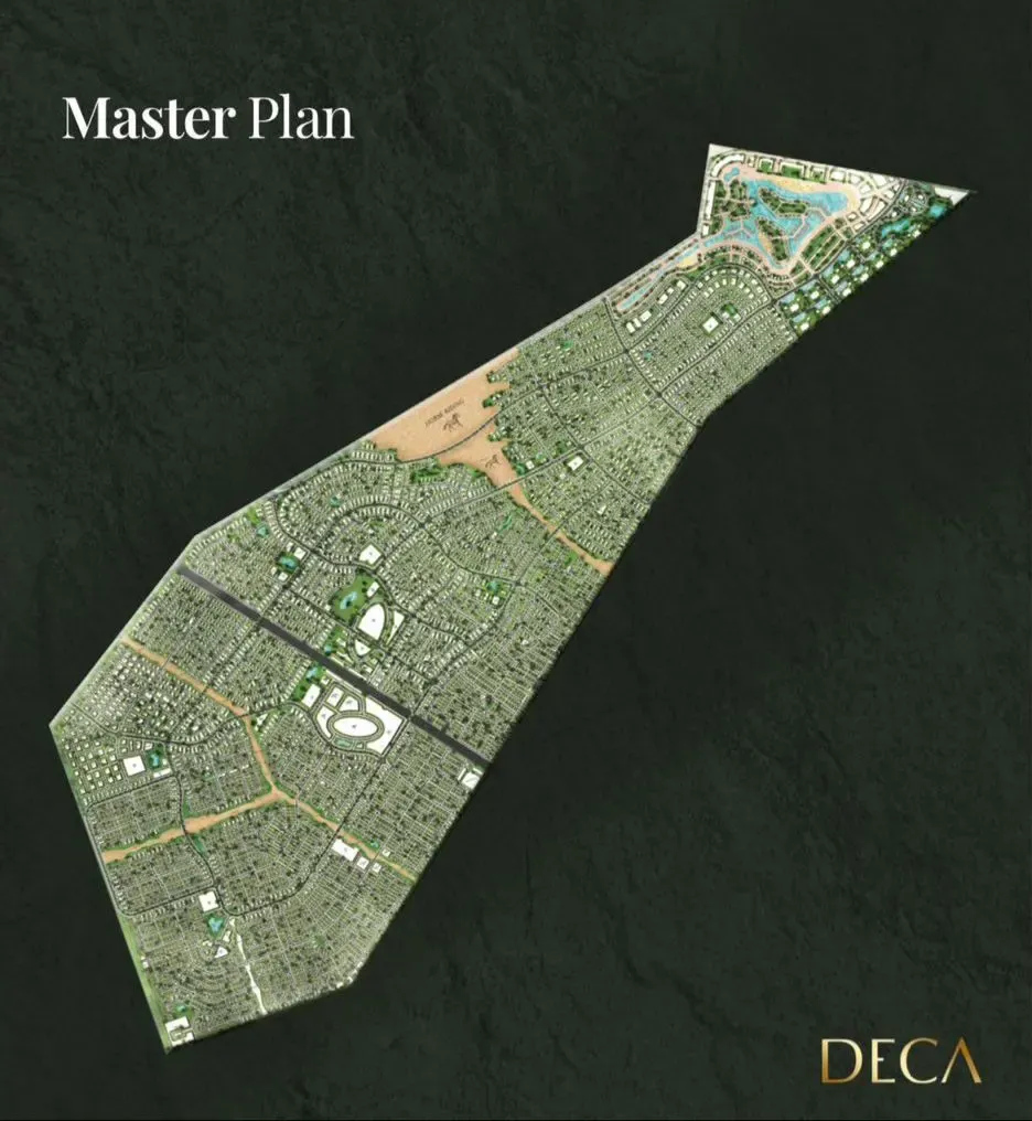 Master Plan for Arabian Hills estate by Decca properties