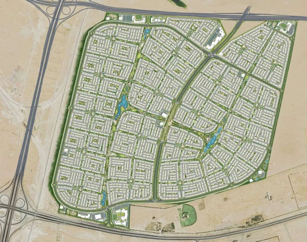 master plan for the heights country club and wellness by Emaar