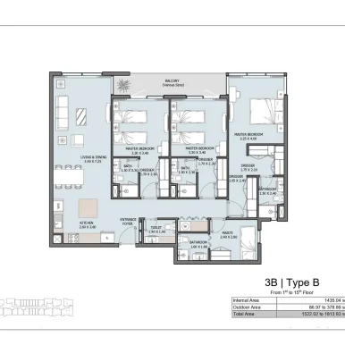 Floor plan for Verdana Phase 4 by Reportage Properties​