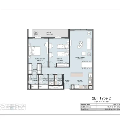 Floor plan for Verdana Phase 4 by Reportage Properties​