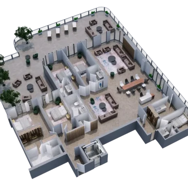 Floor plan for orla dorchester collection