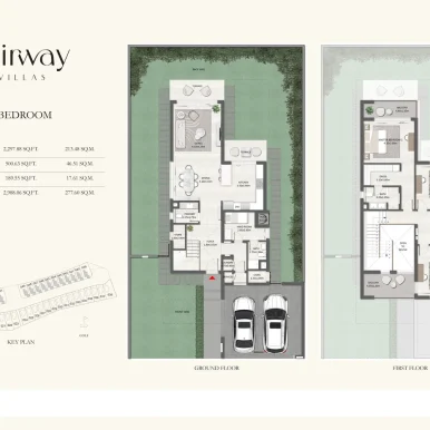 Floor plan for faiway villas