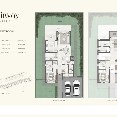 Floor plan for faiway villas