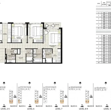 Floor plan for Golf Views Emaar South