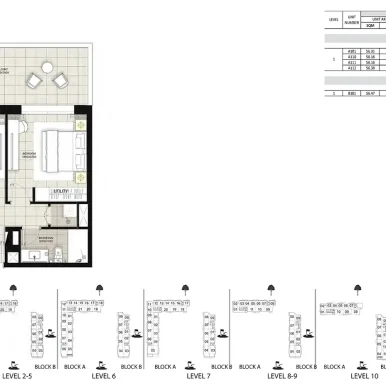 Floor plan for Golf Views Emaar South