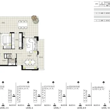 Floor plan for Golf Views Emaar South