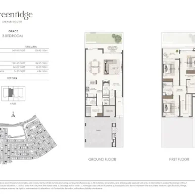 floorplan for greenridge, Dubai