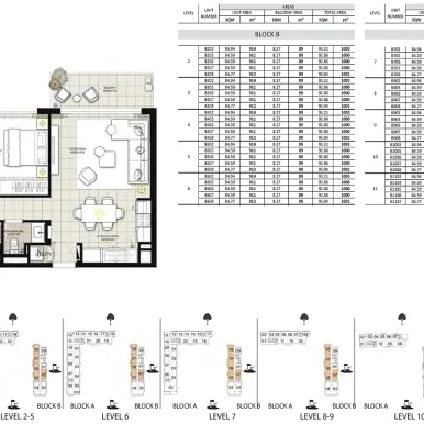 Floor plan for Golf Views Emaar South