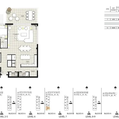 Floor plan for Golf Views Emaar South