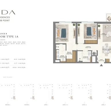 floor plan for vida residences at dubai hills estate