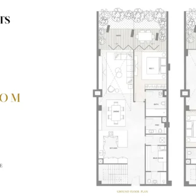 Nasim Lofts at Hayat Island floor plan 2