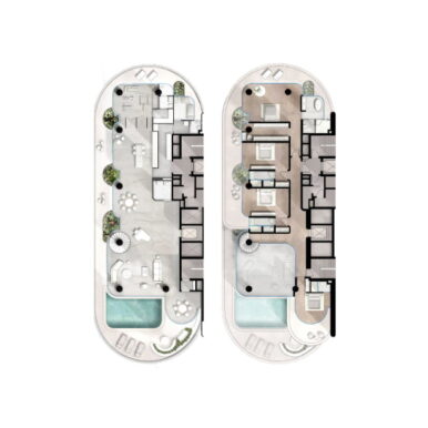 The Rings Apartments floor Plan 4