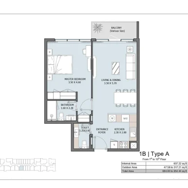 Floor plan for Verdana Phase 4 by Reportage Properties​