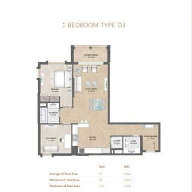 Jasmine Lane at Jumeirah Floor Plan