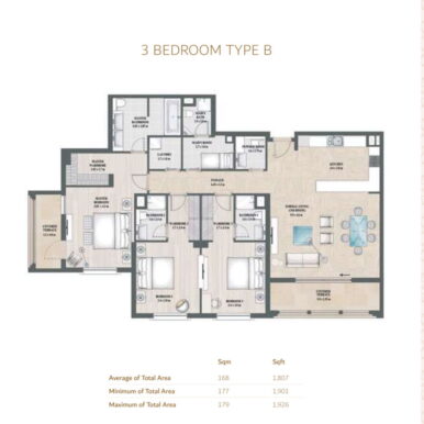 Jasmine Lane at Jumeirah Floor Plan