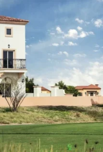 Man playing golf in Alandalus Apartments, Dubai