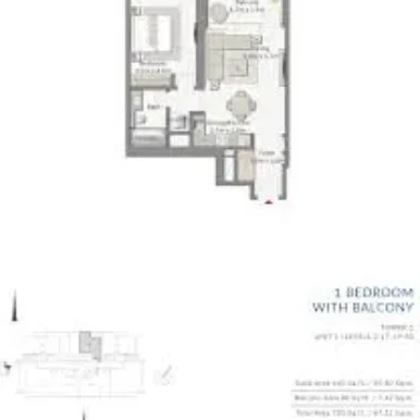 Creek Gate at Dubai Creek Harbour Floor Plan