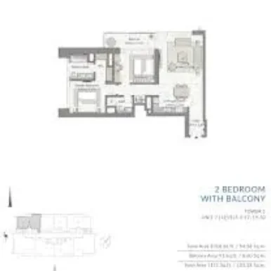 Creek Gate at Dubai Creek Harbour Floor Plan