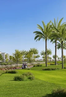 Villas infront of the fairway villas at emaar south