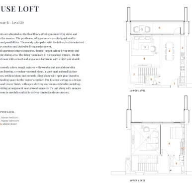 Master plan for tower A and Tower B of The orchard place at JVC