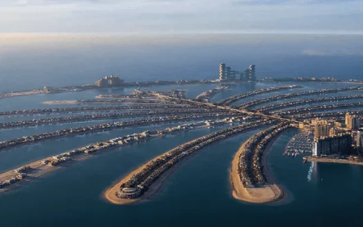 Palm jebel ali view