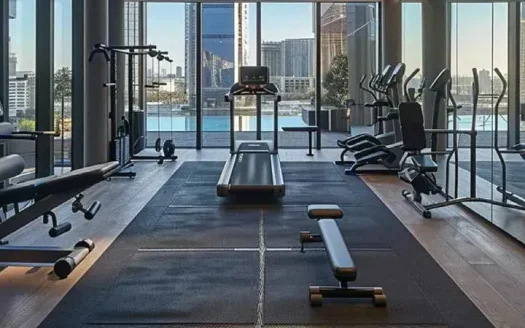 Gym section at Damac hills2