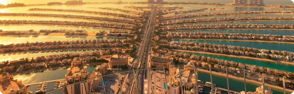 palm jebel ali view